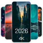 تنزيل تطبيق خلفيات Full HD 4K للأندرويد APK 2026 صور…