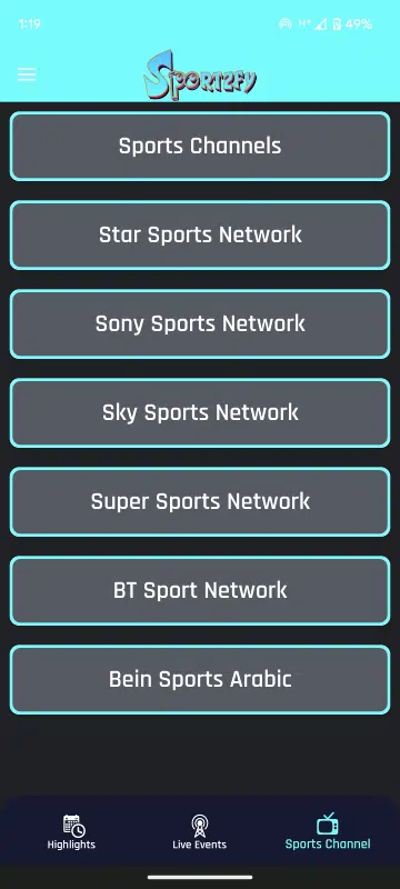 Sportzfy Tv