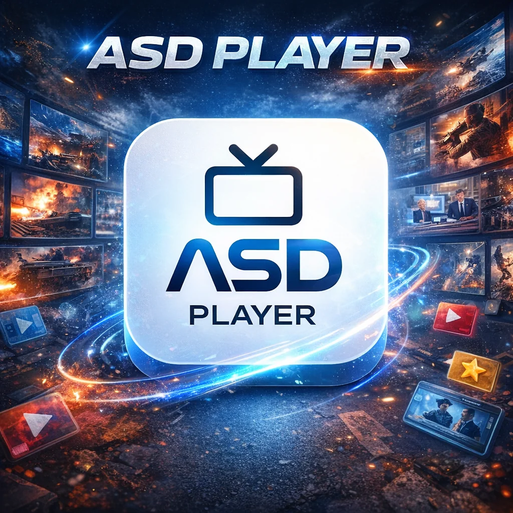 تنزيل تطبيق ASD Player مهكر ايه اس دي بلاير Apk احدث اصدار