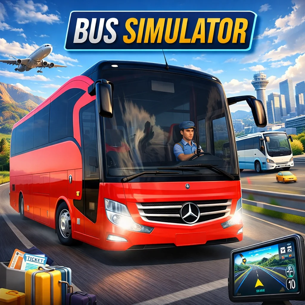 تحميل لعبة Bus Simulator مهكرة احدث اصدار للاندرويد APK