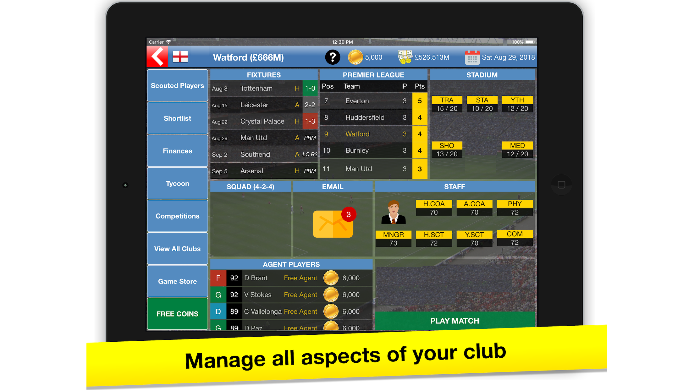Soccer Tycoon v11.4.1