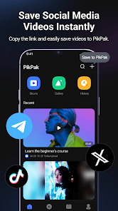 PikPak-Safe Cloud, Video Saver.‏