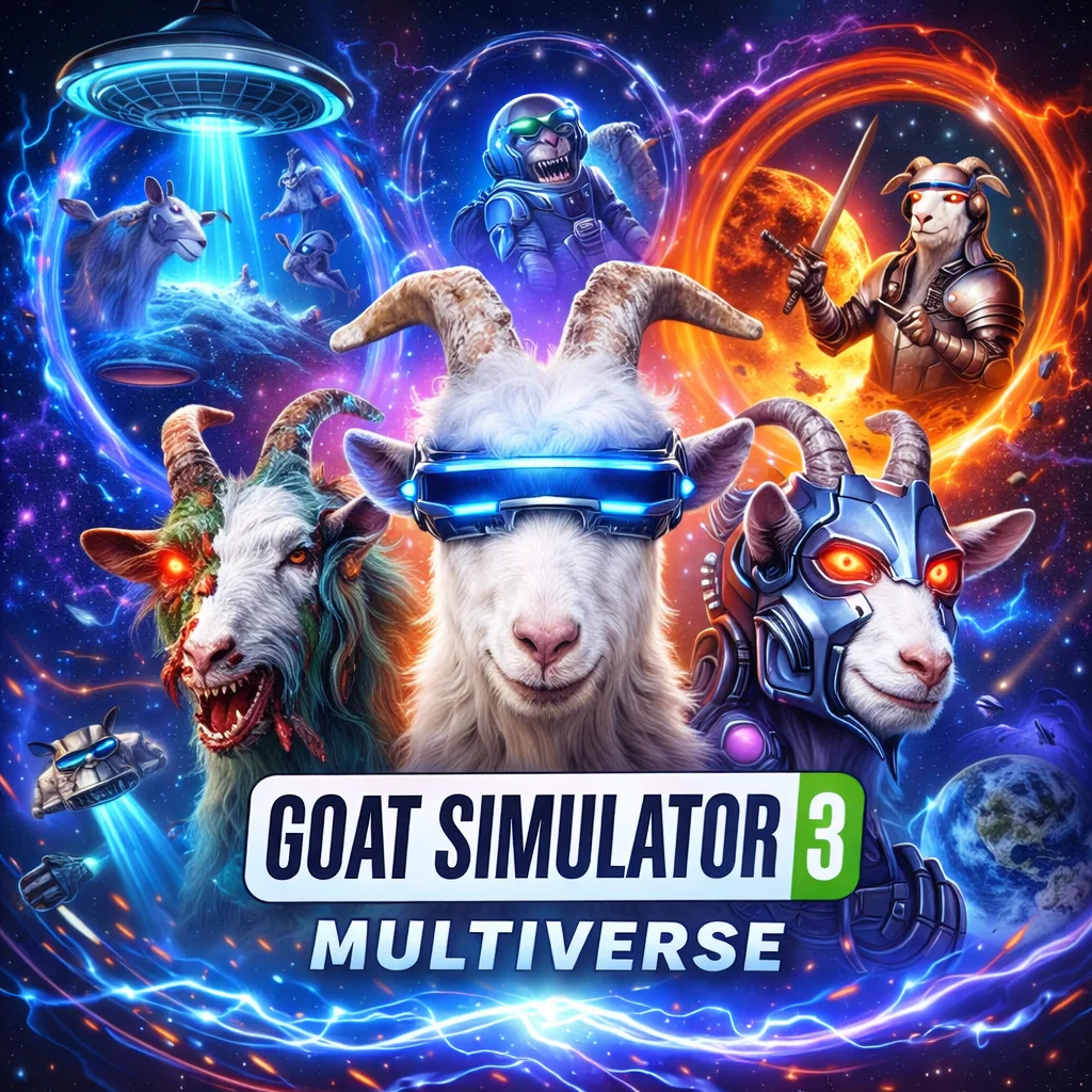 تحميل لعبة Goat Simulator Multiverse مهكرة 2026 احدث اصدار للاندرويد APK