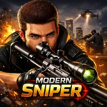 بص يا معلم، حكاية تنزيل لعبة Modern Sniper للأندرويد احدث…