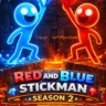 Red and Blue Stickman
