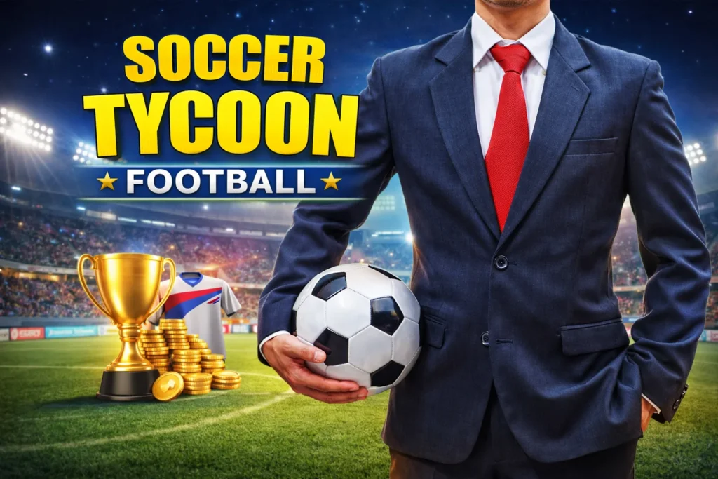 تحميل لعبة Soccer Tycoon Football مهكرة 2026 احدث اصدار للاندرويد APK